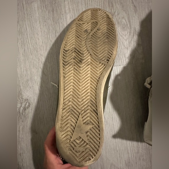 Goldengoose ‘BALLSTAR’ is green suede with metallic details size 42 - Picture 13 of 14